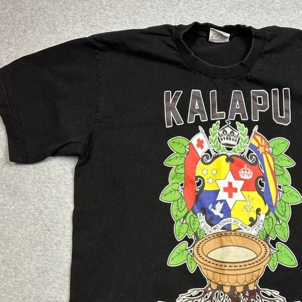 Vintage Pro Club Super Heavy Tshirt XL Kalapu‎ Feingaola Tonga Arizona Kava Bowl